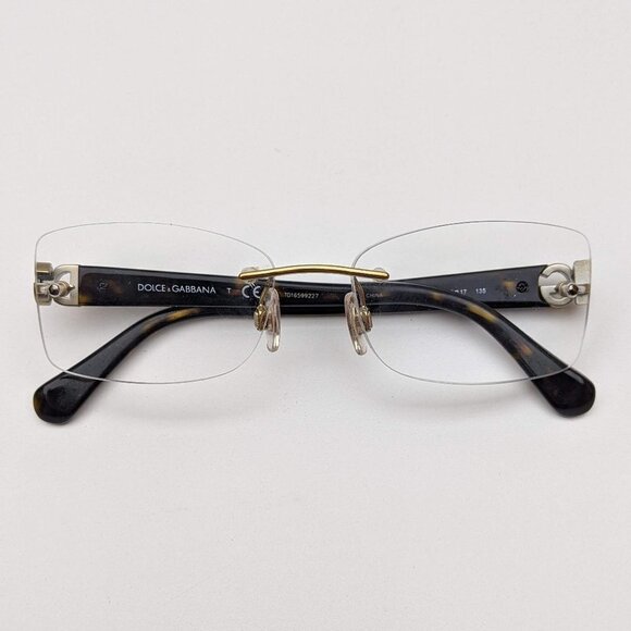 🕶️Dolce&Gabbana DG1278 1193 Eyeglasses 52/17 135 /KAG152🕶️​ - Picture 1 of 7